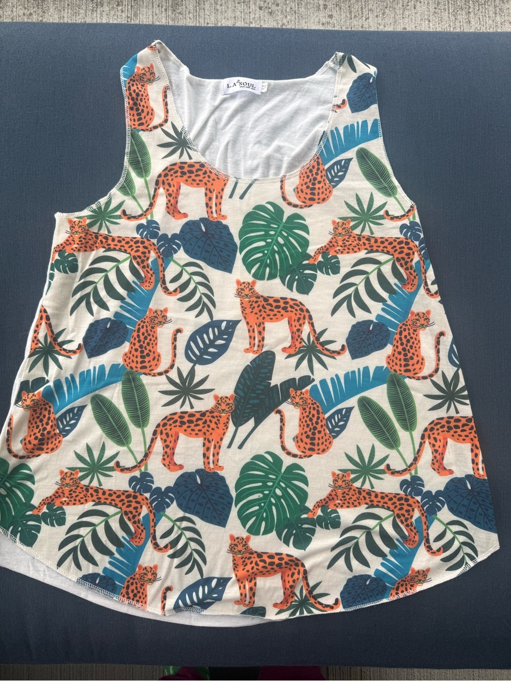 🆕Tropical Print Tank Top